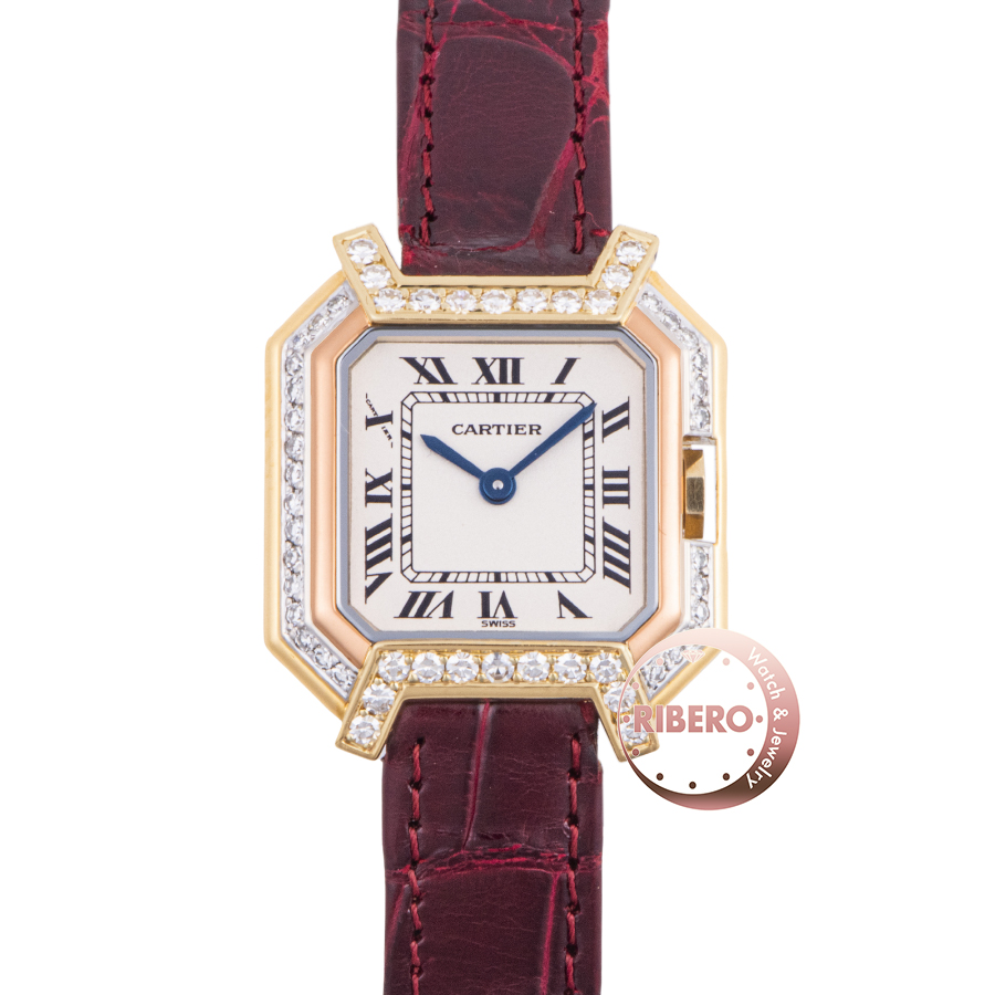 カルティエ サンチュールSM 82370732 スリーカラーゴールド ベゼルD