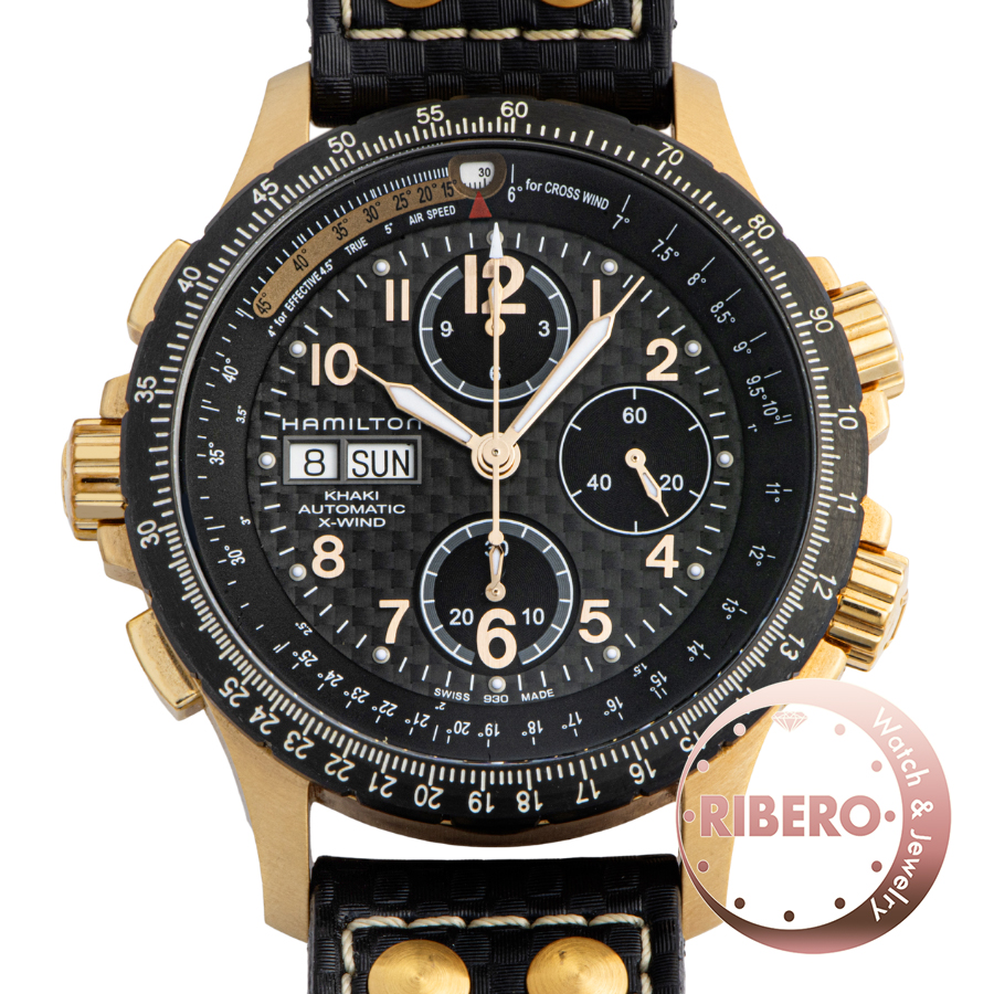 ハミルトン カーキ アビエーション クロノグラフ H77696793