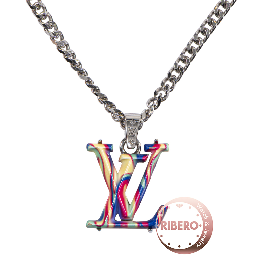 ルイ・ヴィトン コリエ LV サイケデリック MP3353 ネックレス