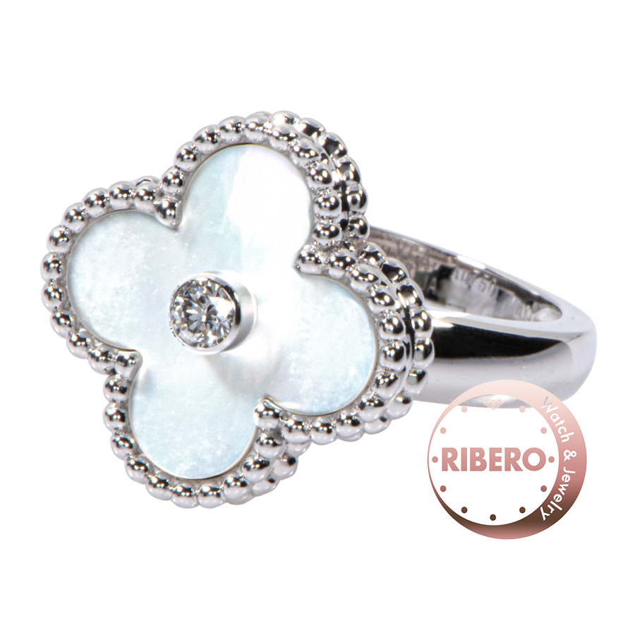 ヴァンクリーフ＆アーペル ヴィンテージ アルハンブラ リング VCARF48949 リング・指輪