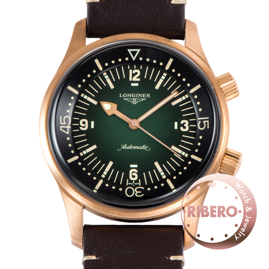 ロンジン レジェンドダイバー L3.774.1.50.2 ブロンズ