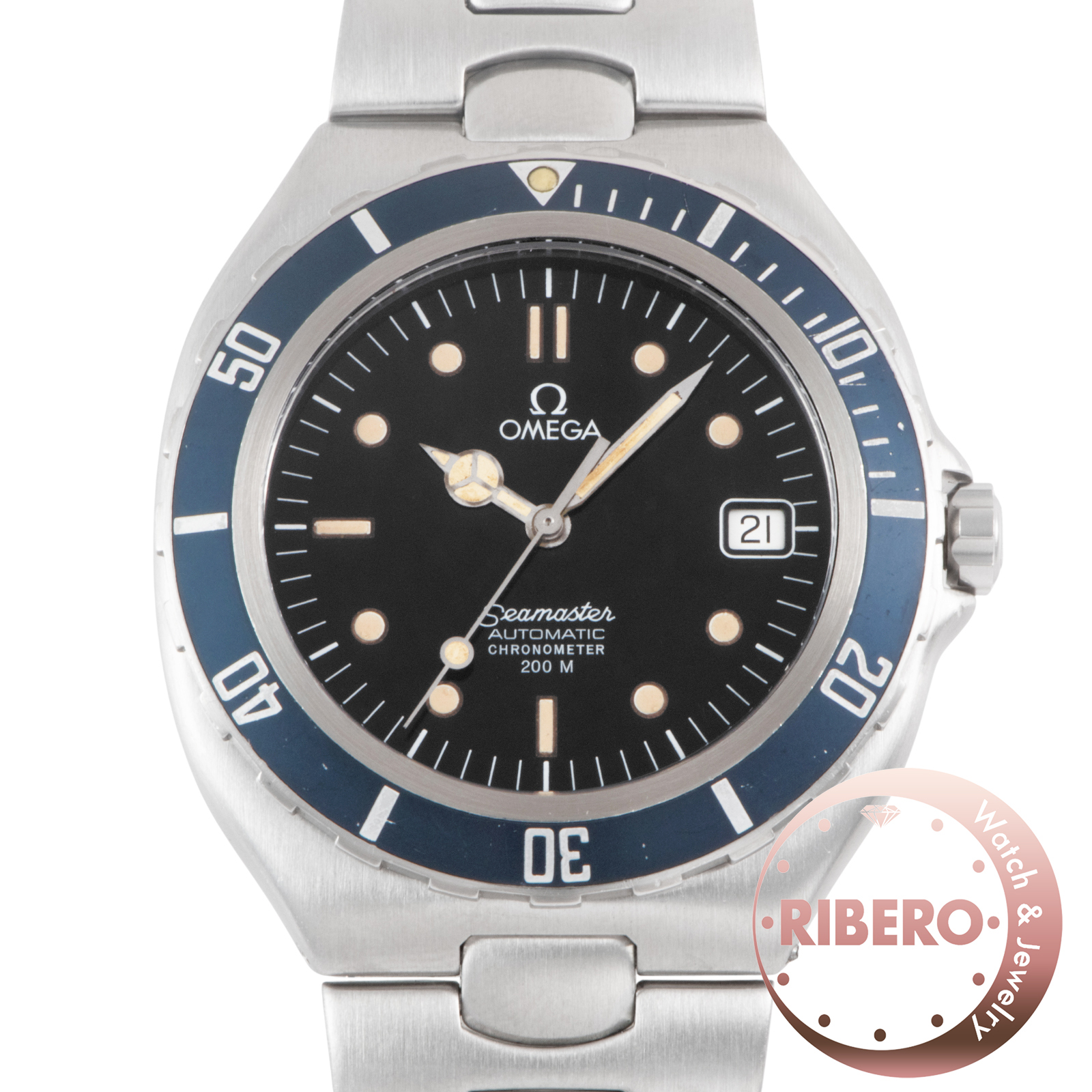 オメガ シーマスター 200M プレボンド ST368.1041 クロノメーター Cライン