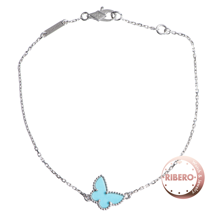 ヴァンクリーフ＆アーペル スウィート アルハンブラ パピヨン ブレスレット バタフライ 蝶