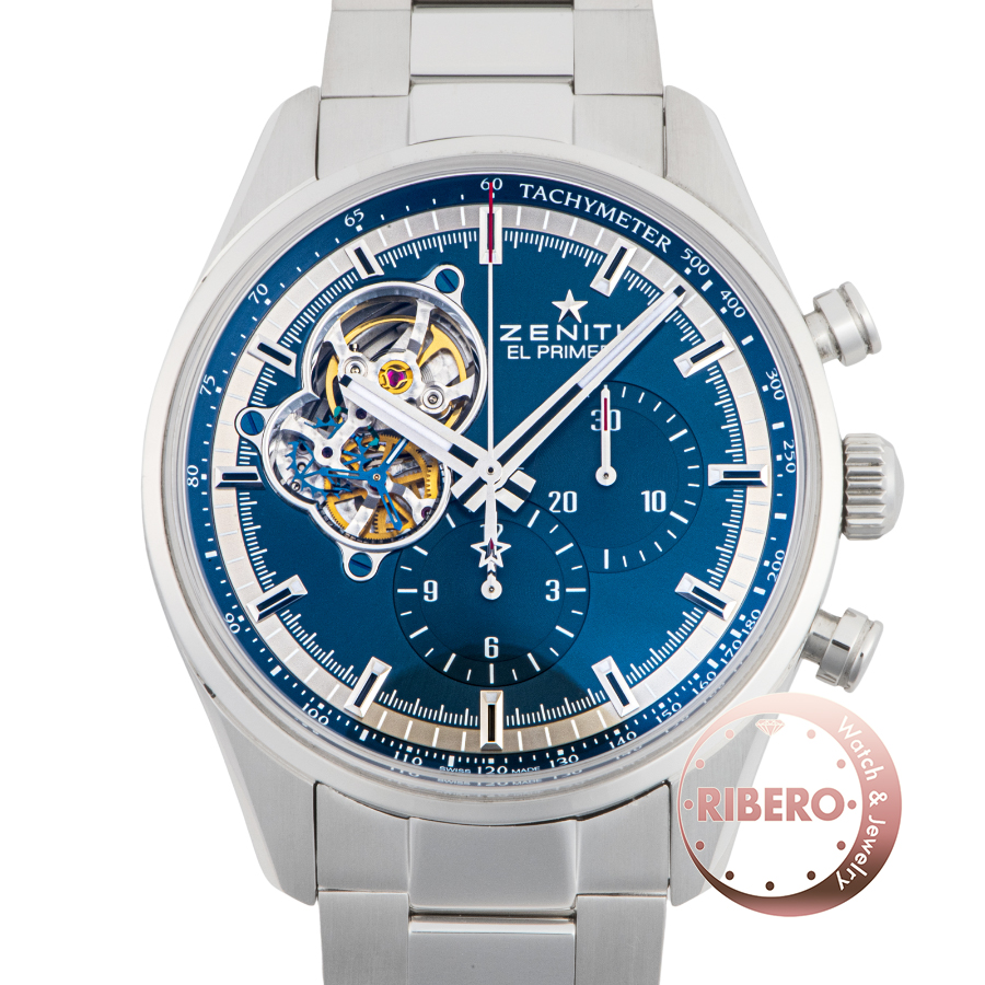 ゼニス エルプリメロ クロノマスターオープン シャルル・べルモ トリビュート 03.20416.4061/51.C700