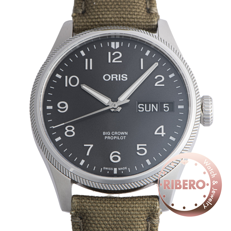 オリス ビッグクラウン プロパイロット デイデイト 01 752 7760 4063