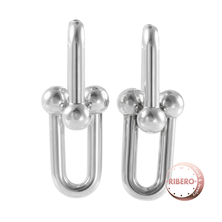 ティファニー ハードウェア ラージ リンク ピアス