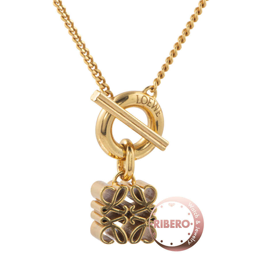ロエベ アナグラム ペンダント J821241X08 ネックレス