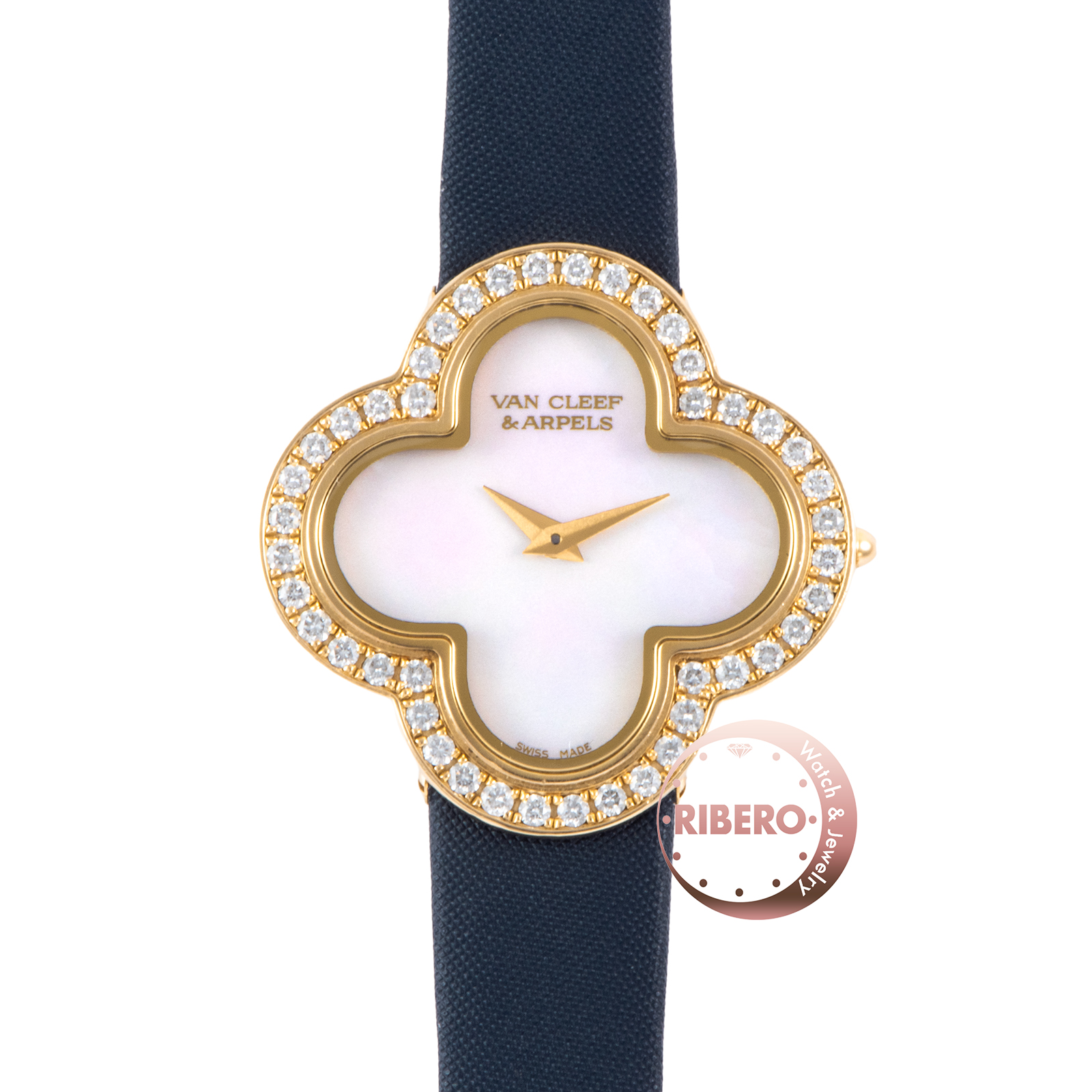 ヴァンクリーフ＆アーペル アルハンブラ スモールモデル ウォッチ VCARM95900