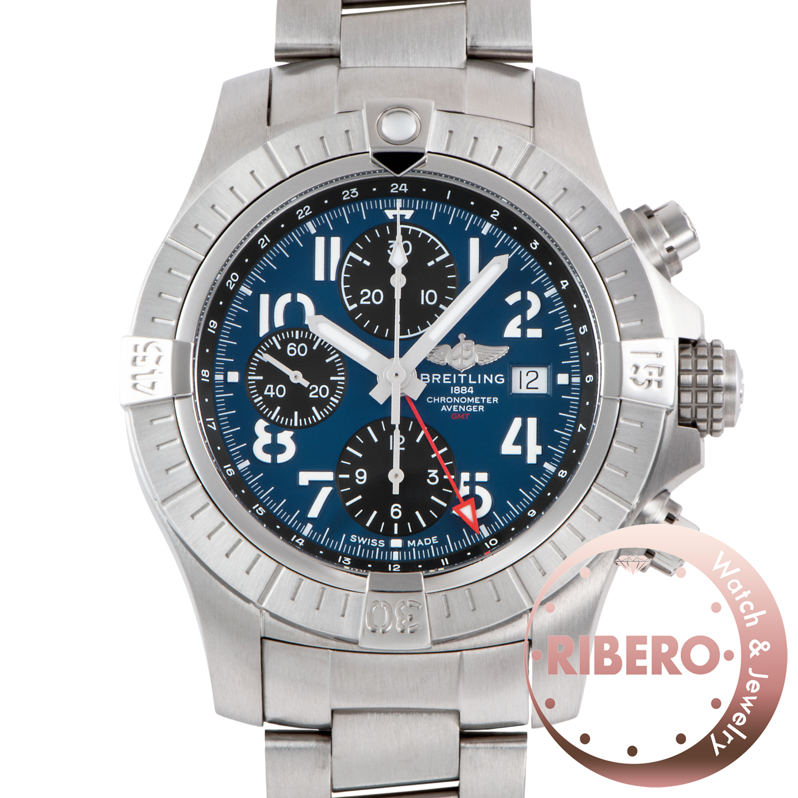 ブライトリング アベンジャー クロノグラフ GMT 45 A24315101C1A1(A24315)
