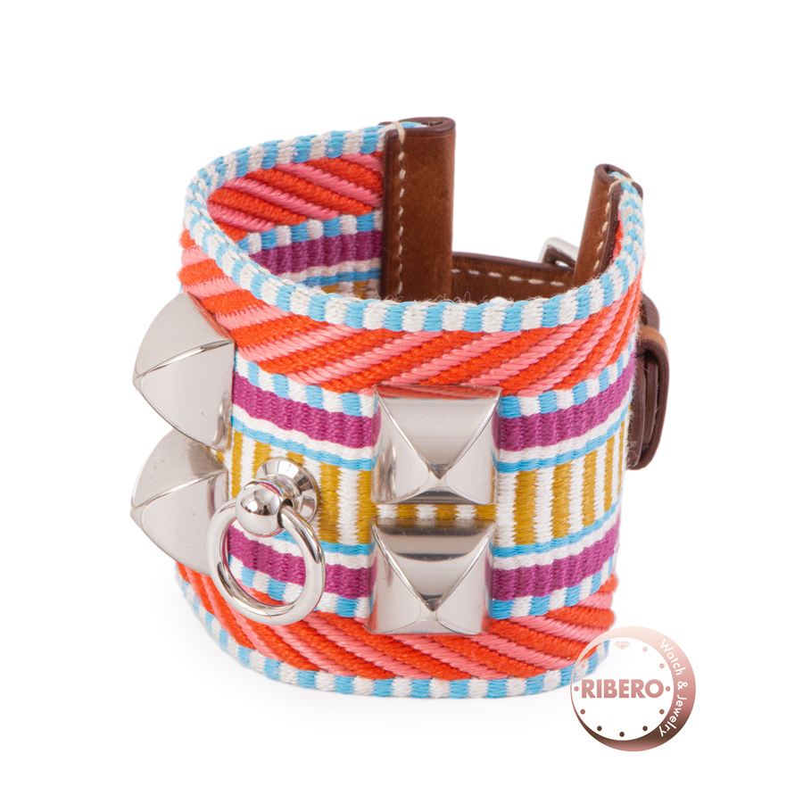 エルメス カフ コリエドシアン カヴァル 074203CK-AA-T2 バングル ブレスレット