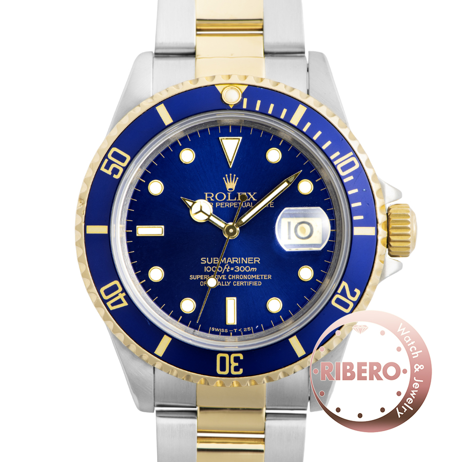 ロレックス サブマリーナデイト 16613 T番 Tritium