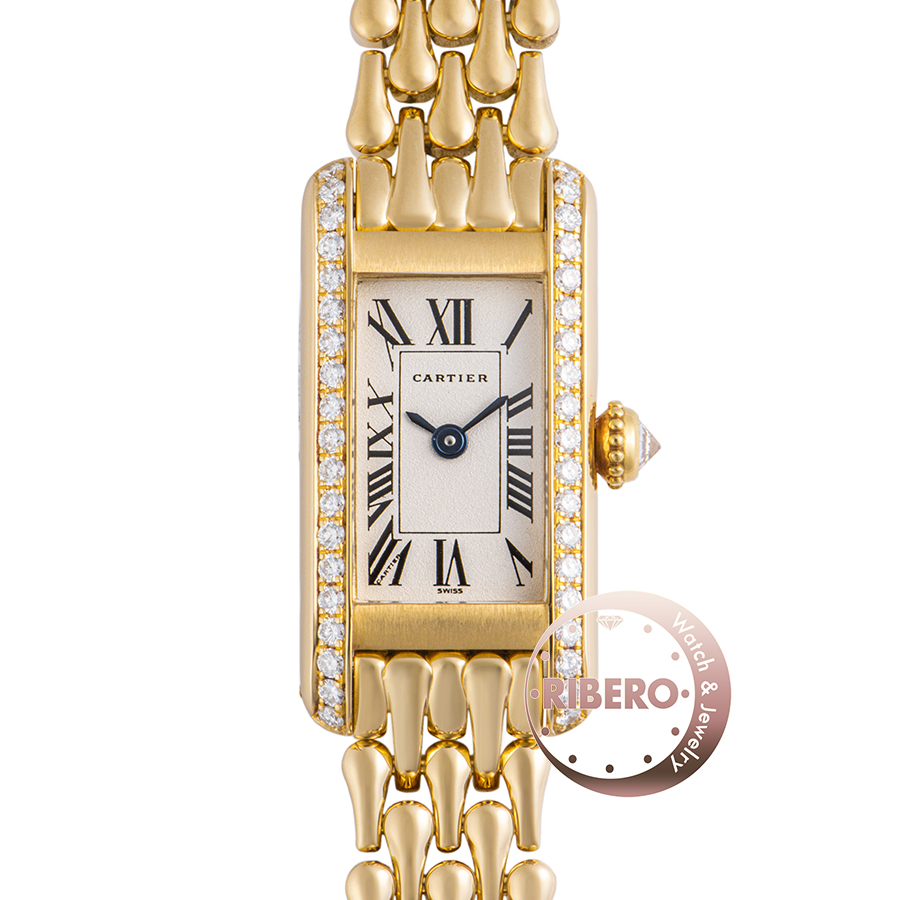 カルティエ タンクアロンジェ サイドダイヤ WB3005K3