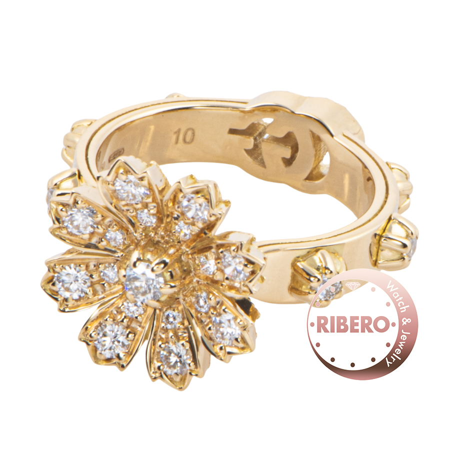 グッチ フローラ ダイヤ リング・指輪