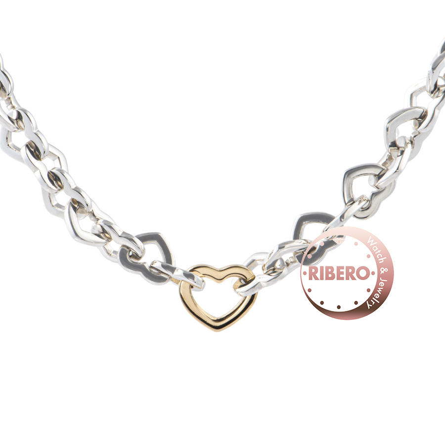 ティファニー ハートリンク ネックレス