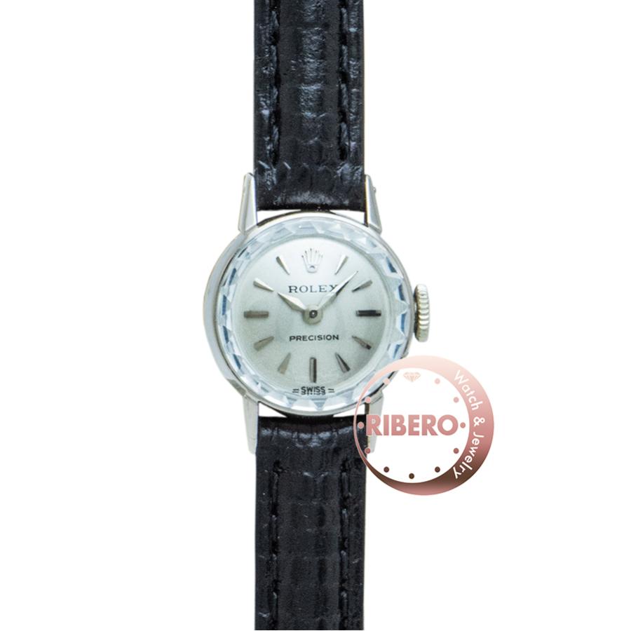 ロレックス プレシジョンカットガラス 2604 K18WG 手巻