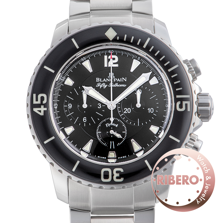 ブランパン フィフティファゾムス クロノグラフ 5085F-1130-71S