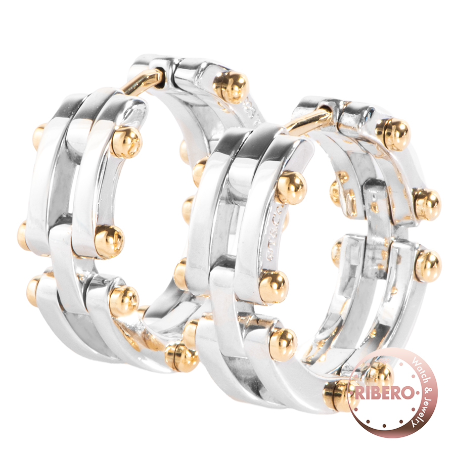 ティファニー ゲート リンク フープ ピアス