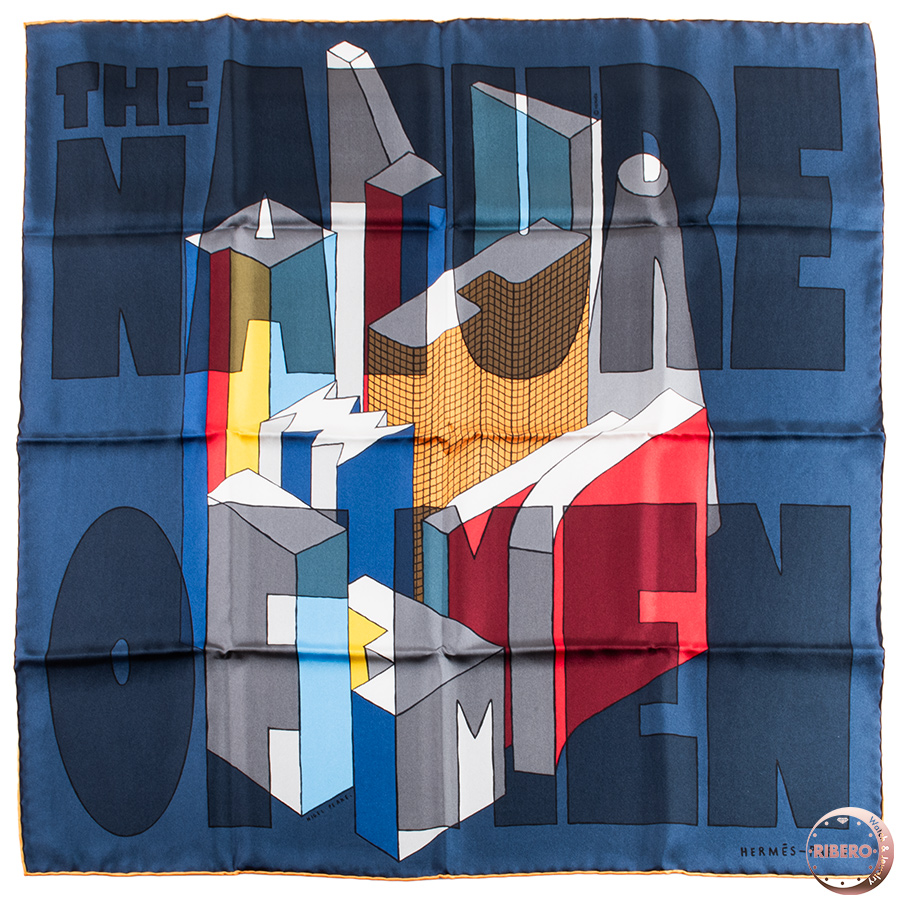 エルメス カレ65 The Nature of Men スカーフ
