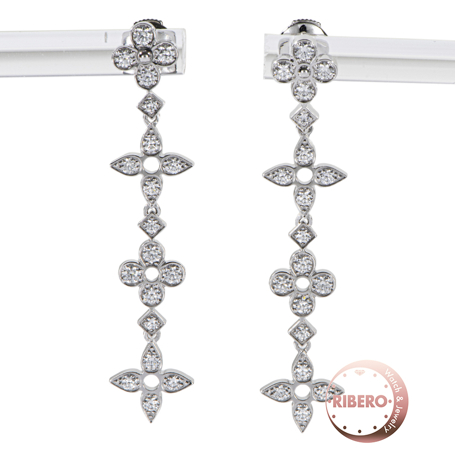 ルイ・ヴィトン ダンテル ドゥ モノグラム Q96252 ピアス