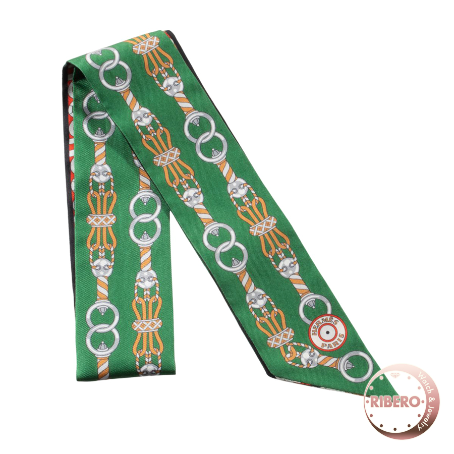 エルメス Harnais en Rosace ハーネスの薔薇窓 063853S 01 ツイリー 2022AW スカーフ