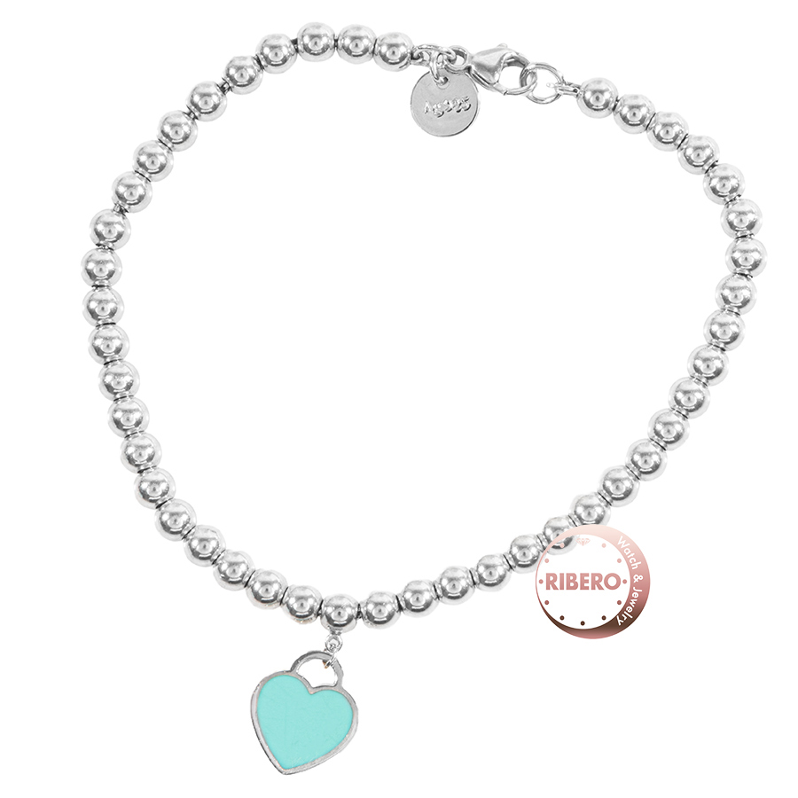 ティファニー リターン トゥ ティファニー  ブルーハートタグ ビーズ ブレスレット