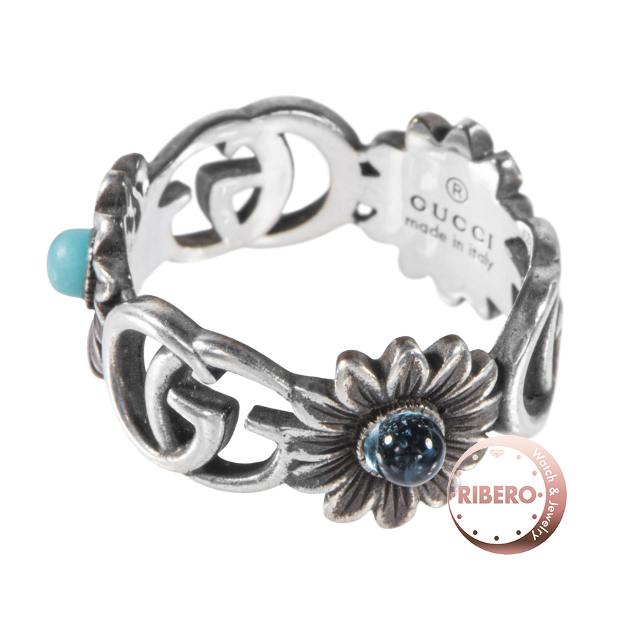 グッチ ダブルG マザーオブパール リング 527394 J8474 8517 リング・指輪