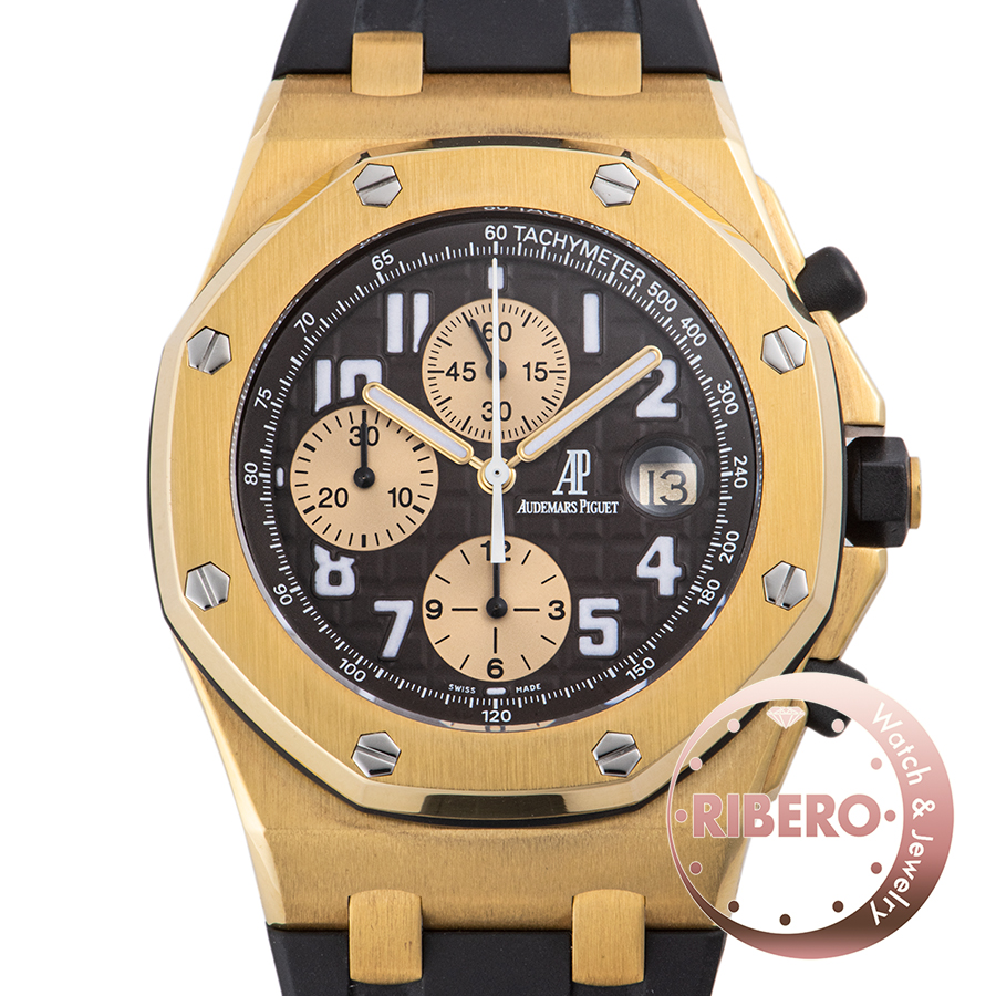 オーデマ・ピゲ ロイヤルオークオフショア クロノ シュワルツェネッガー限定 26007BA.OO.D088CR.01 世界400本限定