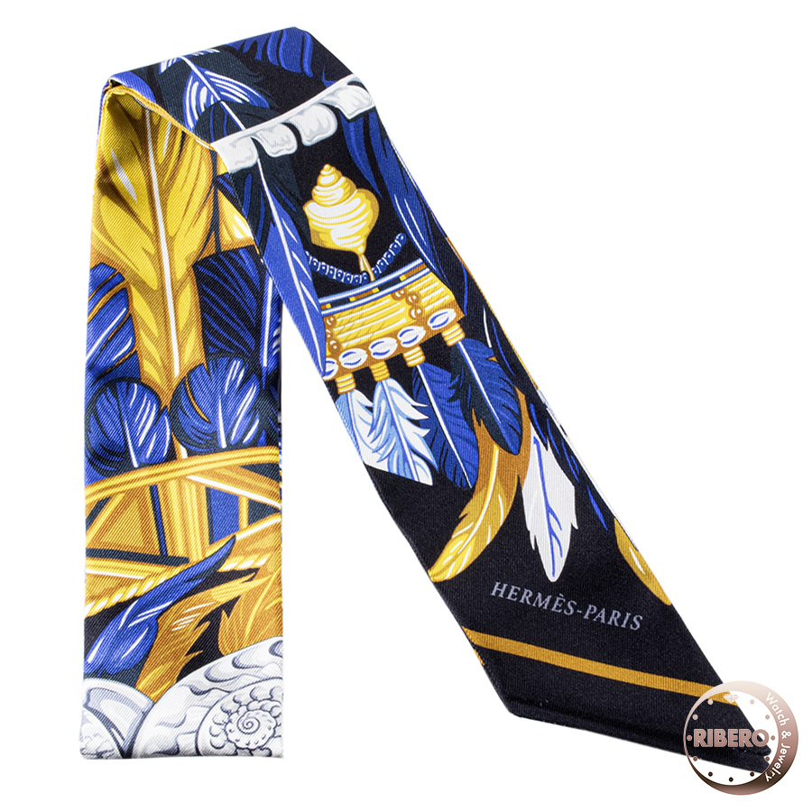 エルメス Danse Pacifique ダンス・パシフィック 063572S 17 ツイリー 2021AW スカーフ