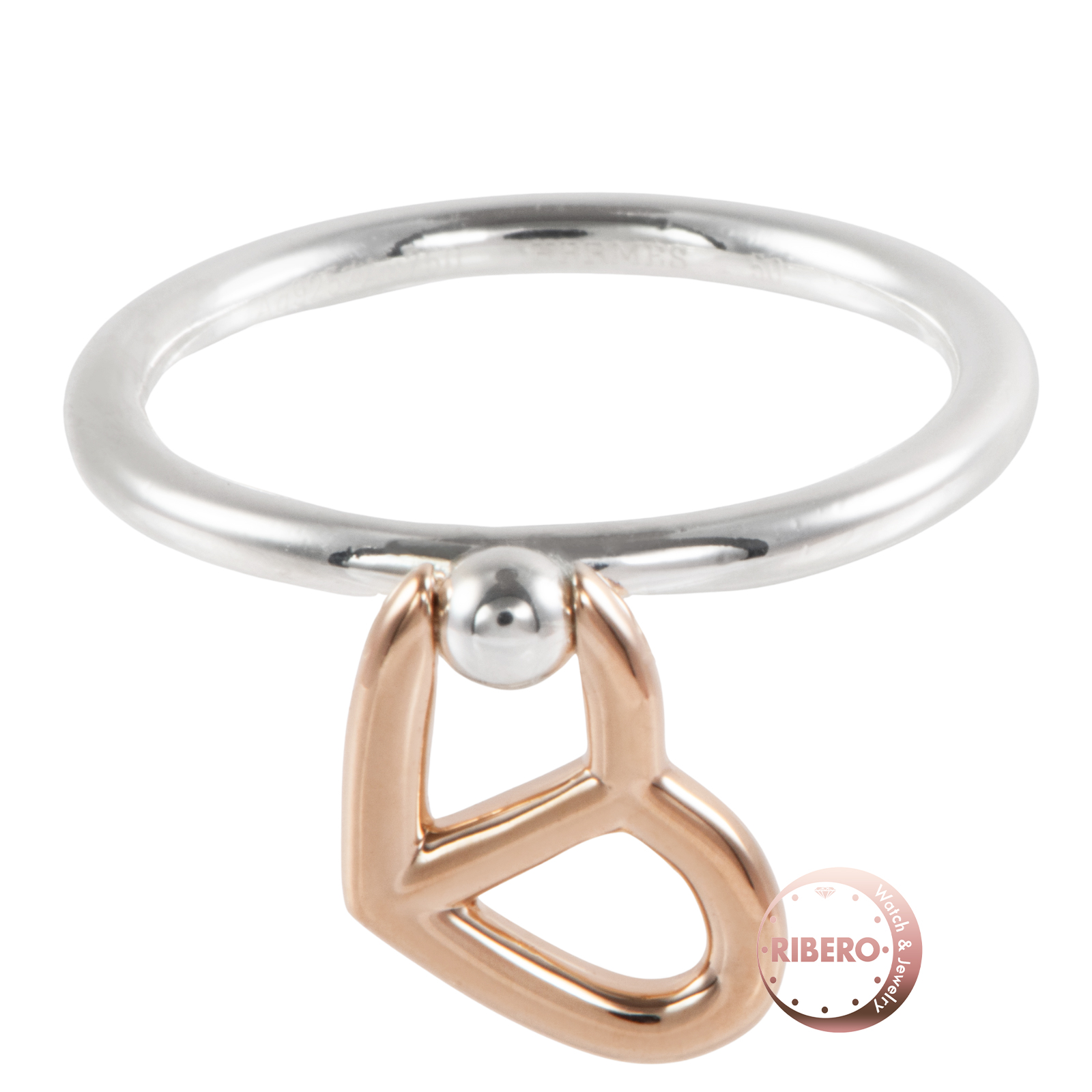 エルメス シェーヌダンクル ハート リング・指輪