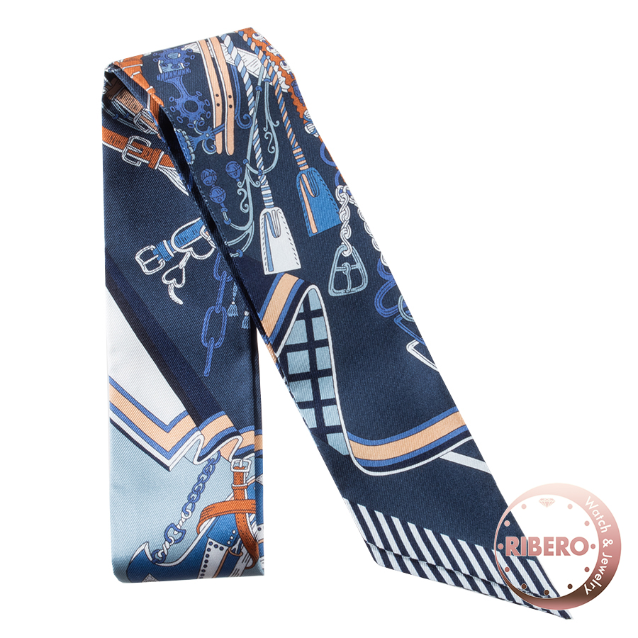 エルメス Bouquets Sellier 鞍職人の花束 062842S 03 ツイリー 2025SS スカーフ