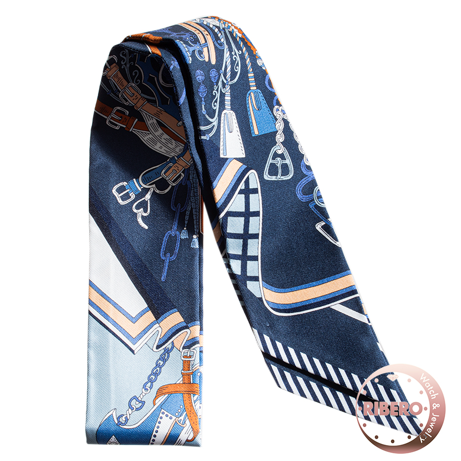 エルメス Bouquets Sellier 鞍職人の花束 062842S 03 ツイリー 2025SS スカーフ