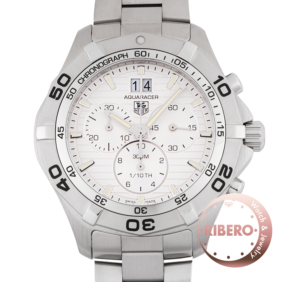 タグホイヤー アクアレーサー クロノグラフ グランドデイト CAF101F.BA0821