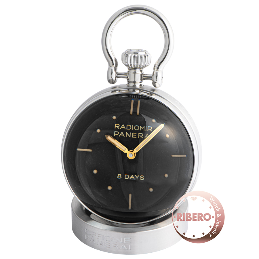 オフィチーネパネライ テーブルクロック PAM00641 置時計 ラジオミール 8デイズ