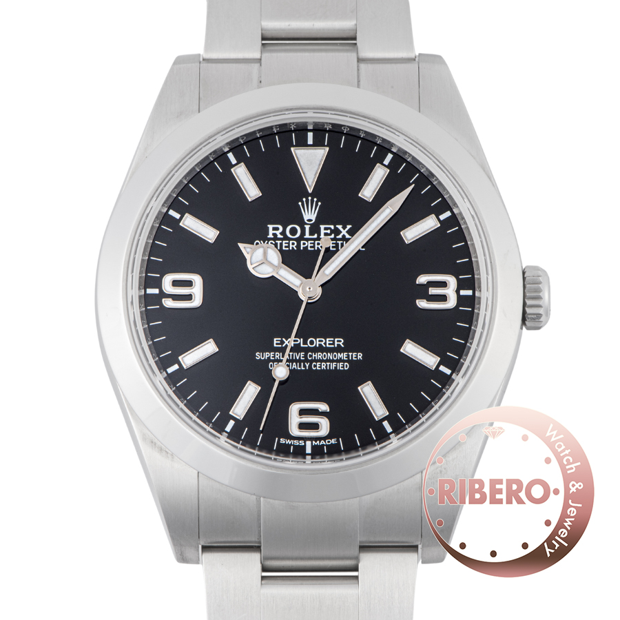 ロレックス エクスプローラー1 214270 新ダイヤル