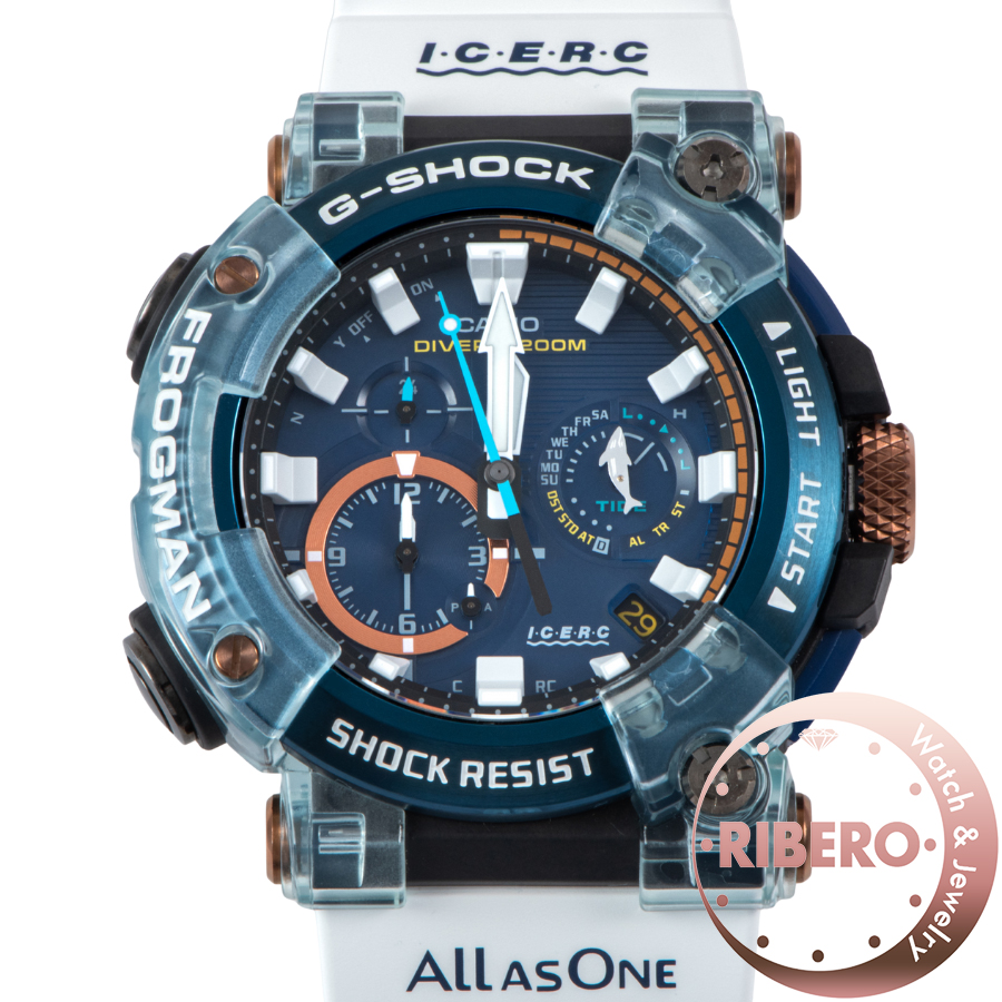 カシオ Gショック フロッグマン GWF-A1000K-2AJR 「アイサーチ・ジャパン」設立30周年記念モデル イルカ・クジラモデル