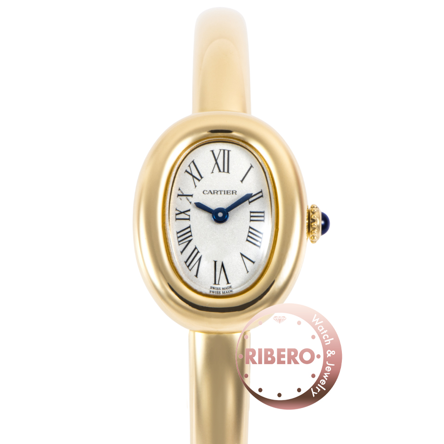 カルティエ ミニベニュワール バングルウォッチ WGBA0021