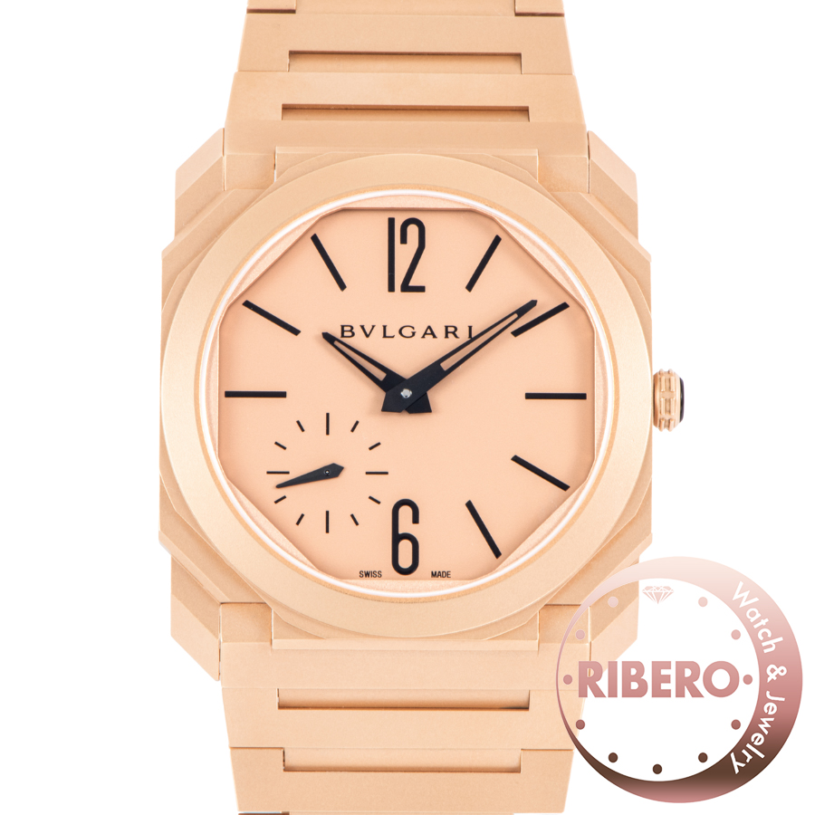 ブルガリ オクト フィニッシモ カーボンゴールド 102912