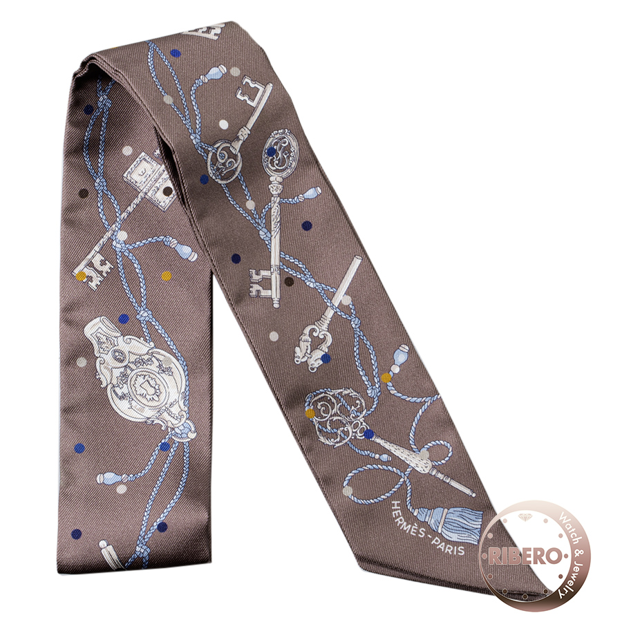 エルメス Les Cles a Pois レ・クレ・ア・ポア 063871S 01 ツイリー 2022SS