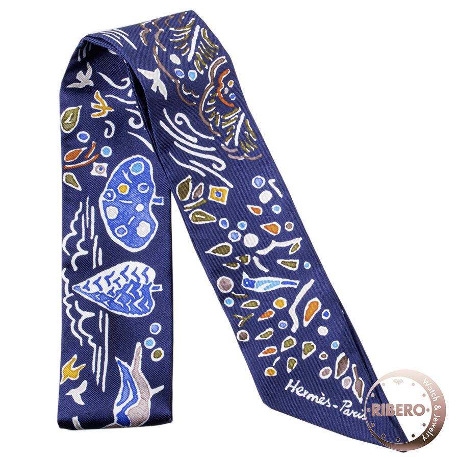 エルメス Isola Di Primavera 春の島 063755S 13 ツイリー スカーフ 2022SS