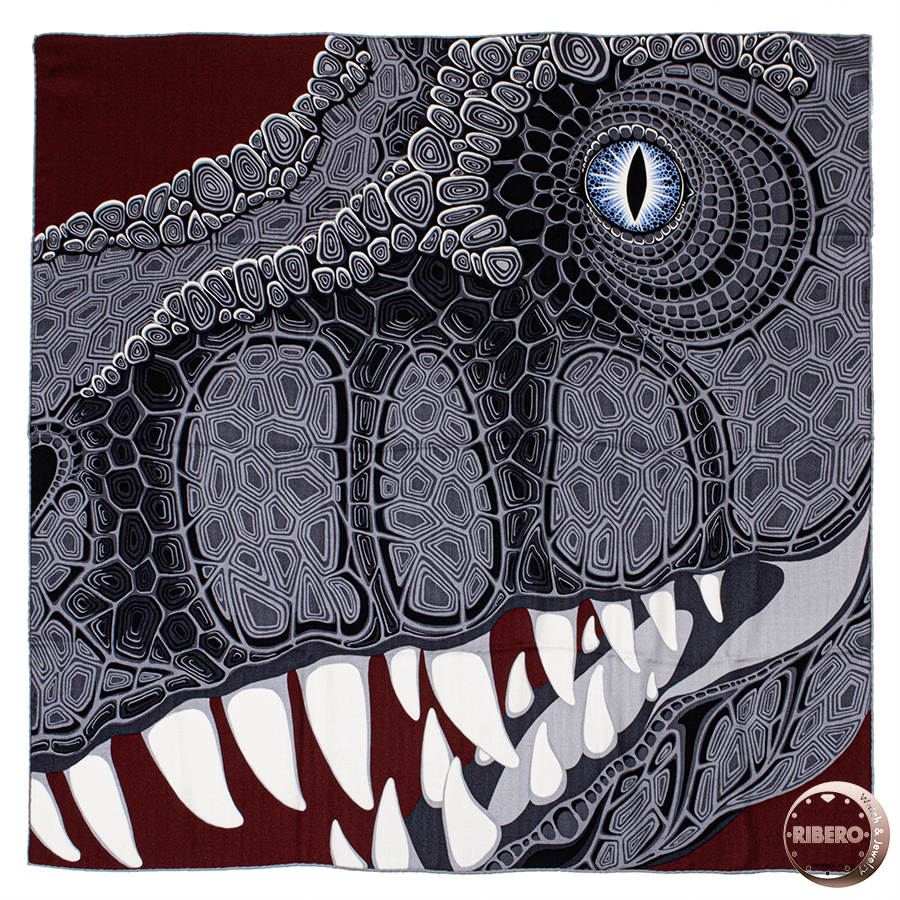 エルメス カレ100 Aaaaargh! 恐ろしいトカゲ 103391T スカーフ 2019AW