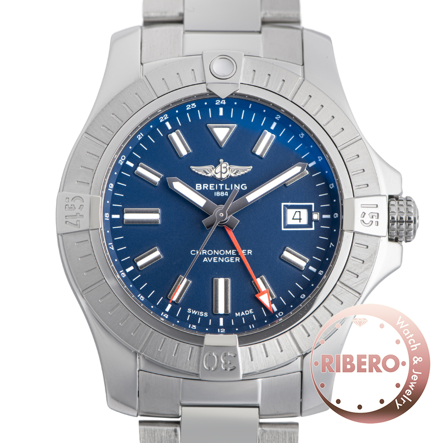 ブライトリング アベンジャー45 GMT A32395
