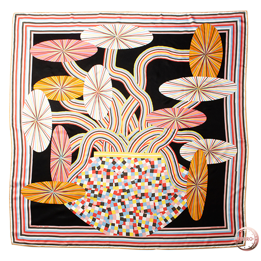 エルメス カレ140 Flores Del Este フローレス デル エステ 673909S 03 スカーフ ストール ショール