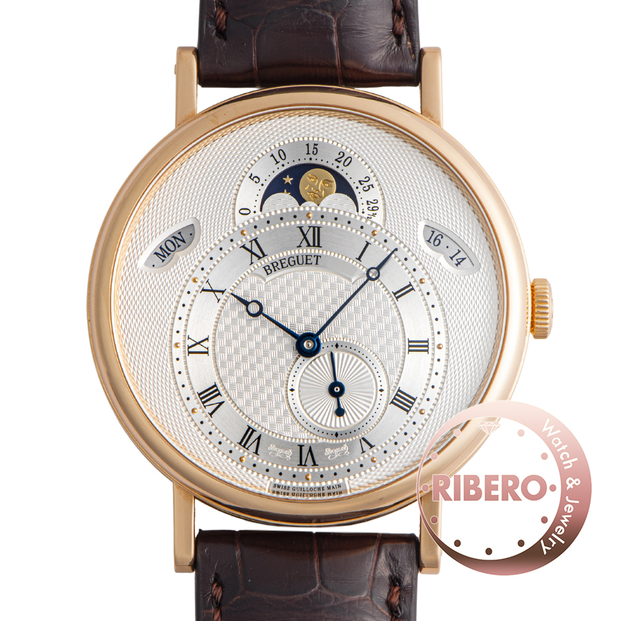 ブレゲ クラシック デイデイト ムーンフェイズ 7337BR/1E/9V6