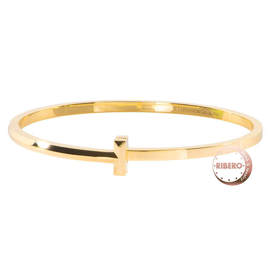 ティファニー Tワン ナロー ヒンジ ブレスレット バングル
