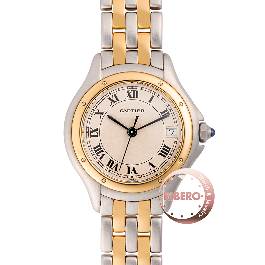 カルティエ パンテール クーガーSM 2ロウ