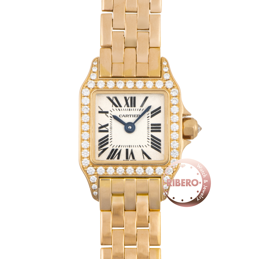 カルティエ ミニサントスドゥモワゼル WF9011Z8