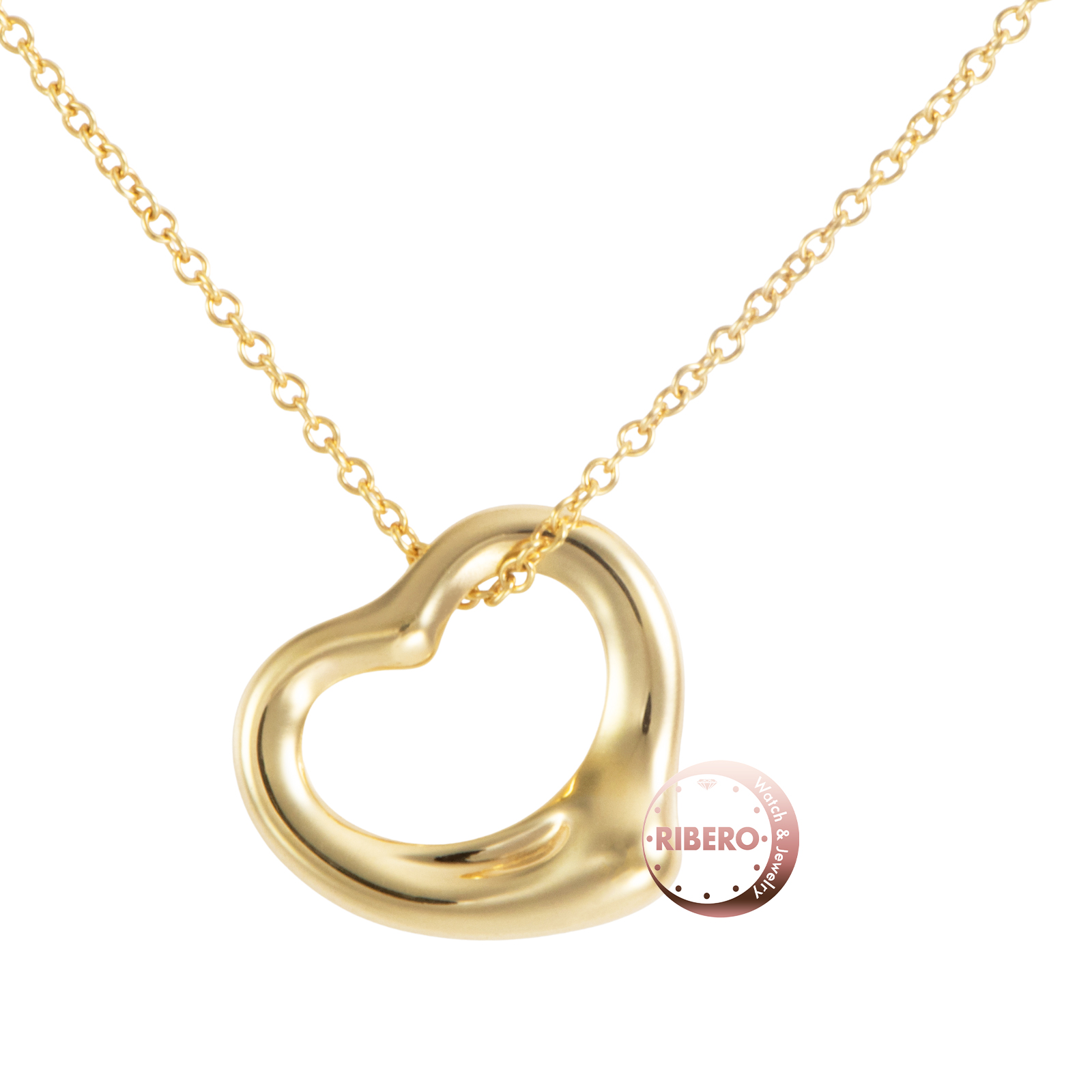 ティファニー オープン ハート ペンダント ネックレス エルサ・ペレッティ