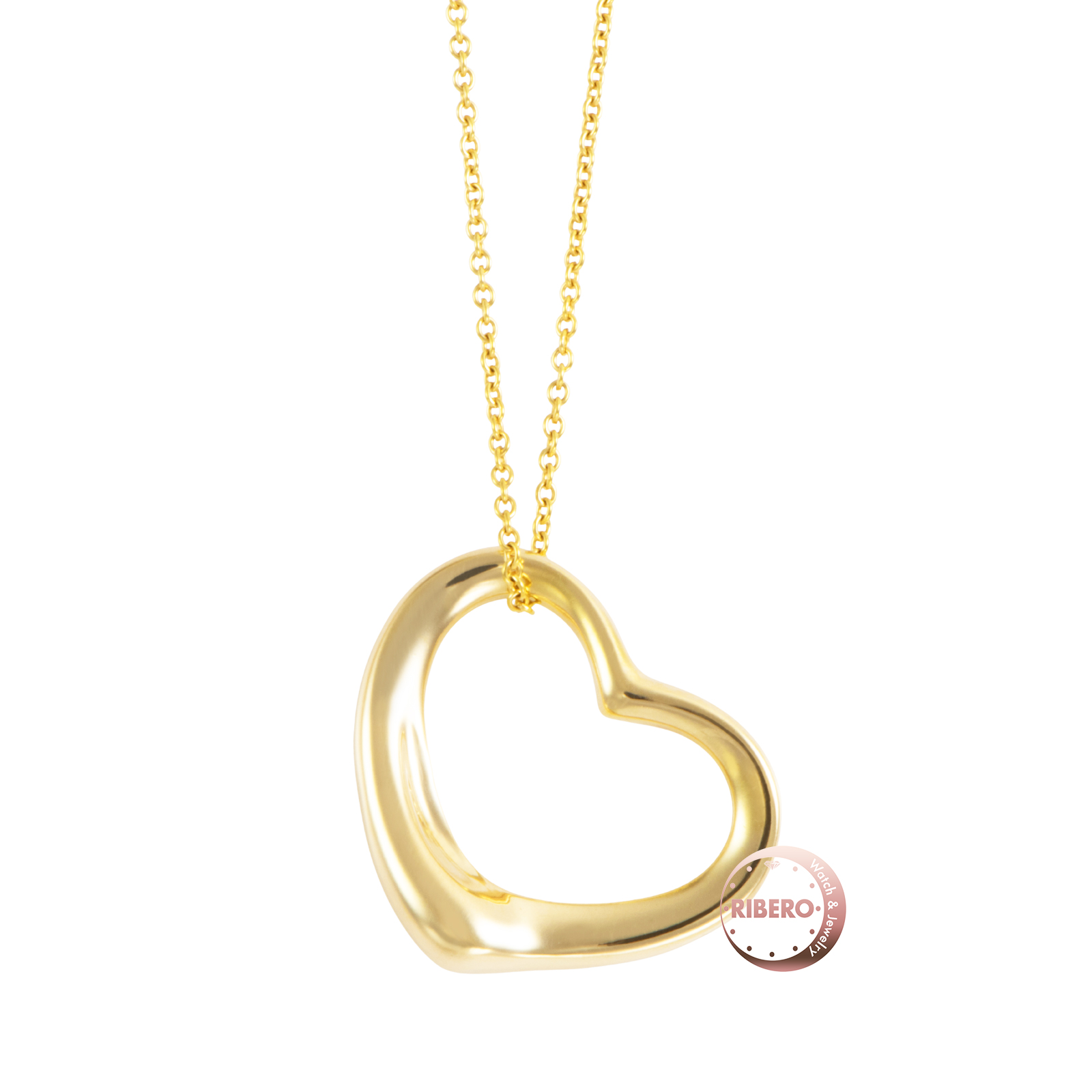 ティファニー オープン ハート ペンダント ネックレス エルサ・ペレッティ