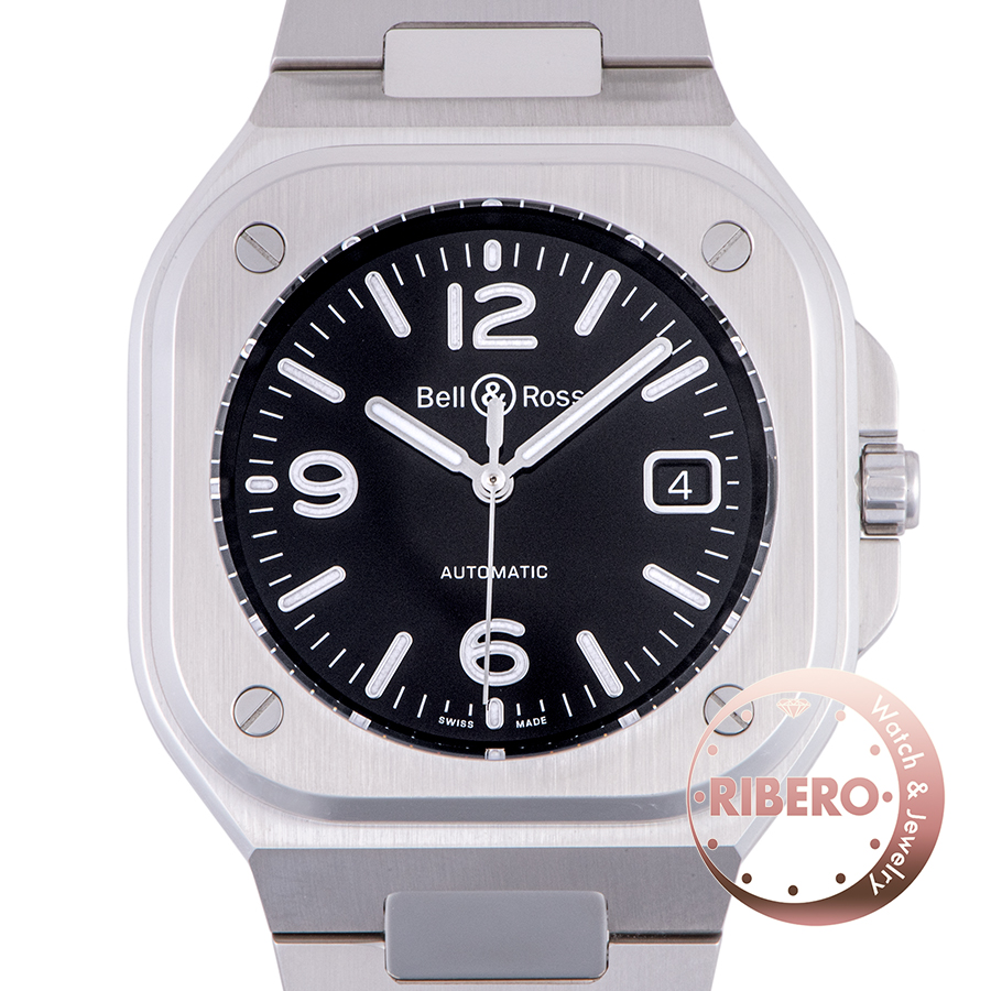 ベル＆ロス BR05 ブラック スチール BR05A-BL-ST/SST