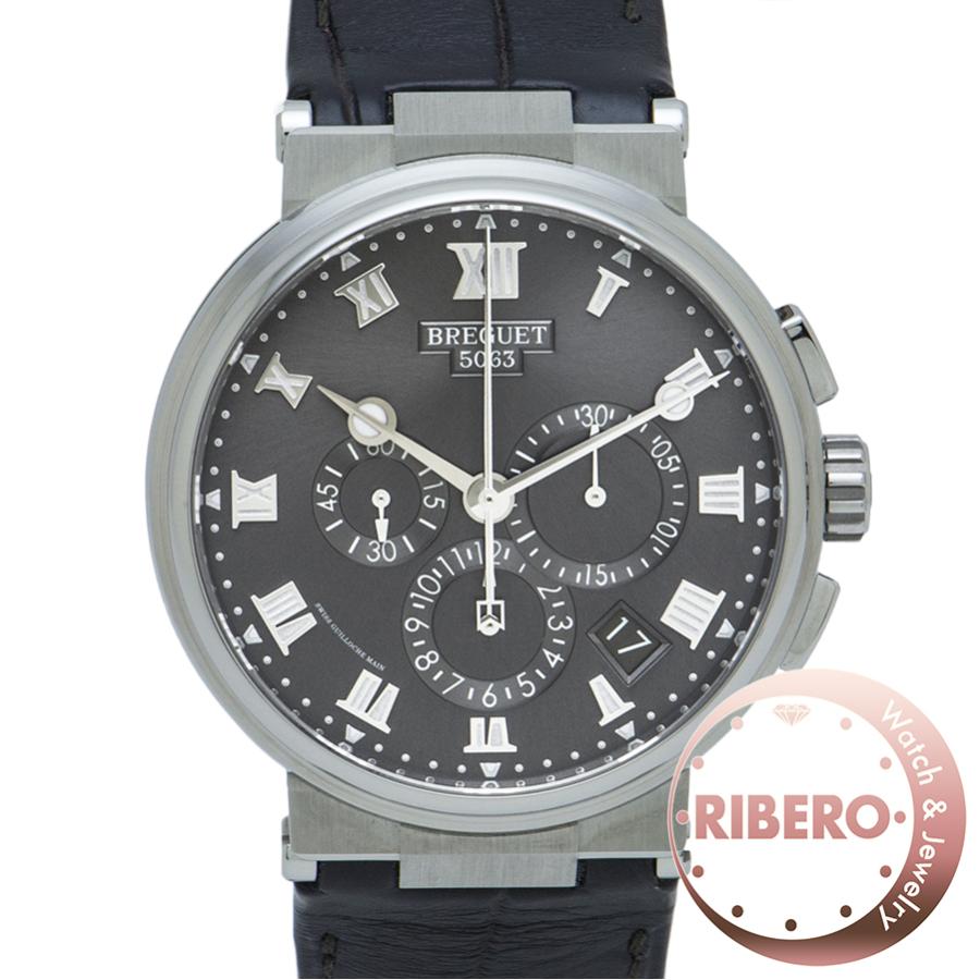ブレゲ マリーン クロノ 5527TI/G2/9WV チタン